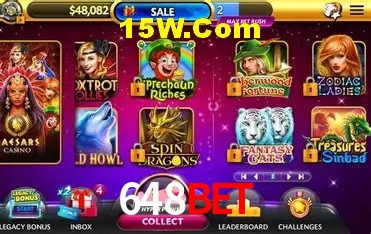 Sinta a adrenalina dos jogos de cassino com 648BET